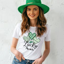 Recherche de lucky green tshirts Vert