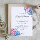 Recherche de hydrangea baby shower invitations Hydrangée