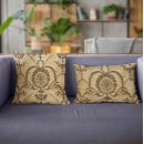 Recherche de damassé vintage coussins Floral