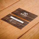Recherche de style rustique cartes visite Bois