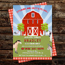 Recherche de de ferme invitations Barnyard