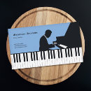 Recherche de pianist cartes visite Teacher