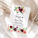 Recherche de burgundy 16ans anniversaire invitations Sweet sixteen moderne