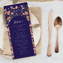 Recherche de fleurs sauvages fantaisistes mariage menus Aquarelle florale