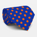 Recherche de pois orange cravates Motif