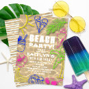Zoek naar summer beach party uitnodigingen Trendy