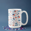 Recherche de fierté classiques tasses Drapeau usa