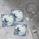 Recherche de delft dessous de verres Floral