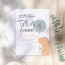 Recherche de partie de dinosaure invitations Pour enfants