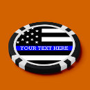 Recherche de drapeau jetons poker Policier