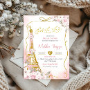Recherche de parisienne invitations Mariée