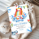 Recherche de bleu piscine invitations Pour enfants