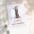 Recherche de boho 1ans anniversaire invitations Rétro