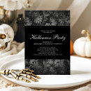 Recherche de damask halloween invitations Élégant
