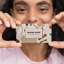 Recherche de motif boho cartes visite Simple