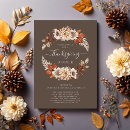 Recherche de brown thanksgiving invitations Aquarelle