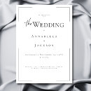 Recherche de minimal mariage invitations Chic