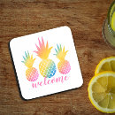 Zoek naar regenboog onderzetters Waterverf