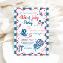 Recherche de fireworks invitations Bleu rouge