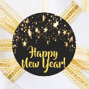 Zoek naar happy new year stickers Zwart