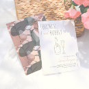 Recherche de motif floral abstrait invitations Bride