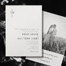 Recherche de chrétien invitations Minimaliste moderne