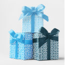 Recherche de nuances de bleu papier cadeau Élégant