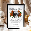 Recherche de avec le crâne halloween invitations Noir orange