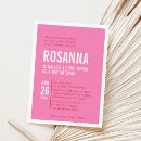 Recherche de mitzvah rose invitations Minimaliste