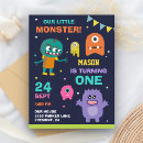 Zoek naar little monster uitnodigingen Kleurrijk