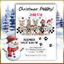 Recherche de de chien noël invitations Parti