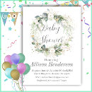 Recherche de nuances invitations Baby