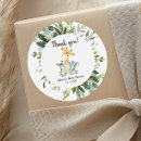 Recherche de baby shower jungle autocollants Neutre