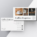 Recherche de café restaurant cartes visite Blanc