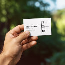 Recherche de suivez moi cartes visite Noir et blanc