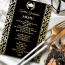 Zoek naar diner menu uitnodigingen Elegant