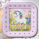 Recherche de licorne assiettes Fête de licorne
