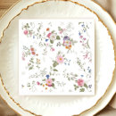 Recherche de fleurs pastel serviettes Floral moderne