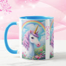 Recherche de licorne rose tasses Drôle