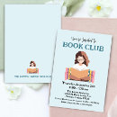 Recherche de book club invitations Vintage