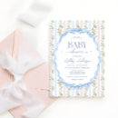 Recherche de vintage floral invitations Baby