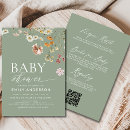 Recherche de vert baby shower invitations Pour tous