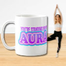 Recherche de lumière spirituelle tasses Yoga
