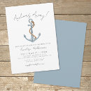 Recherche de ancre marine invitations Mother to be