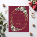 Recherche de vert sapin mariage invitations Verdure