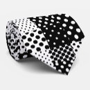 Recherche de pois noir cravates Noir et blanc