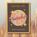 Recherche de mannheim cartes postales Vintage