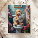 Recherche de toilette puzzles Drôle