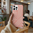 Recherche de motif géométrique rose iphone coques Minimaliste