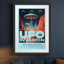 Recherche de vintage sci fi posters Soucoupe volante